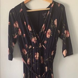 Isabel Maternity Floral dress